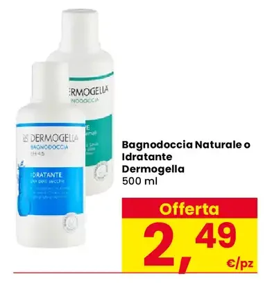 Bagnodoccia Naturale o Idratante Dermogella