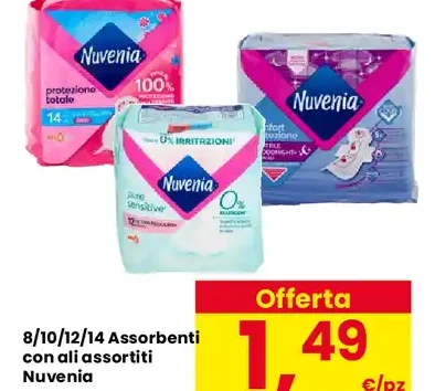 Assorbenti Nuvenia