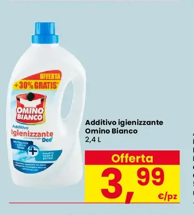 Additivo igienizzante Omino Bianco