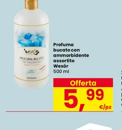 Profuma bucato con ammorbidente assortito Wexór