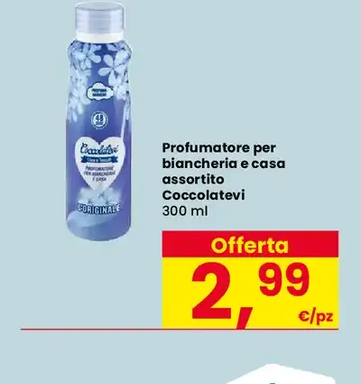 Profumatore per biancheria e casa assortito Coccolatevi