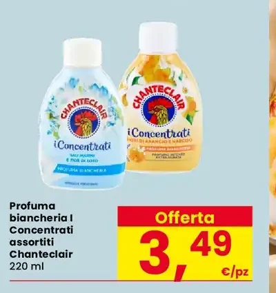 Profuma biancheria I Concentrati Chanteclair