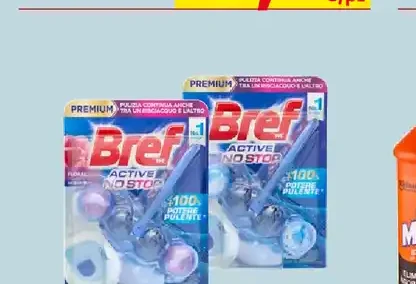 Tavoletta WC Active No Stop assortita Bref
