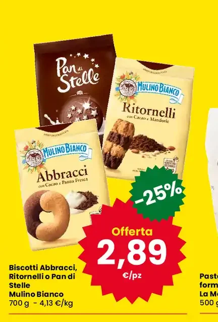 Biscotti Abbracci, Ritorni e Pan di Stelle