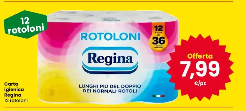Carta igienica Regina
