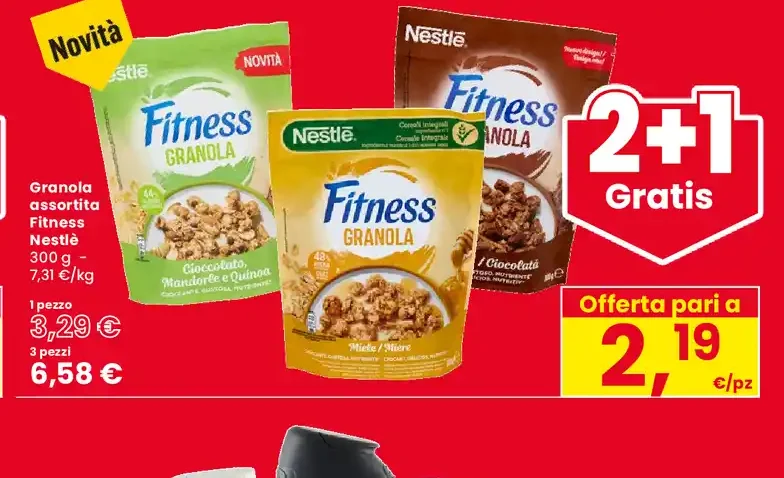 Granola assortita Fitness Nestlé