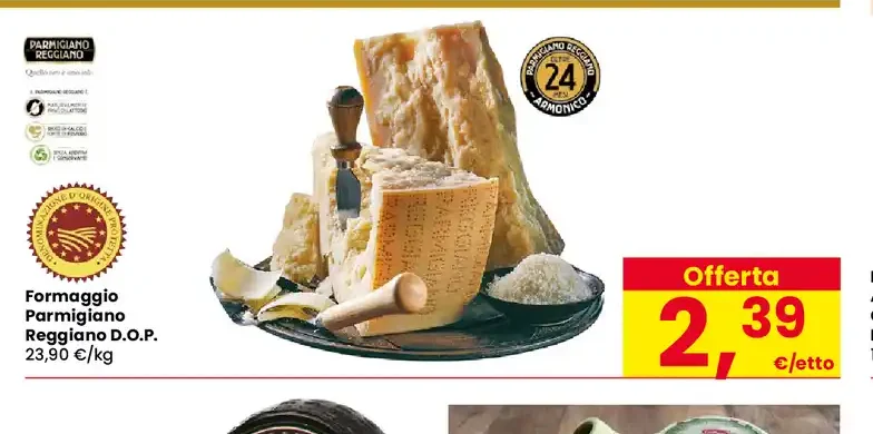 Formaggio Parmigiano Reggiano D.O.P.
