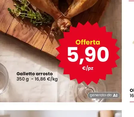 Galletto arrosto