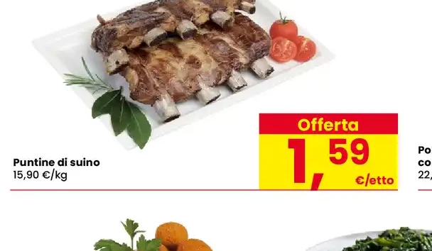 Puntine di suino