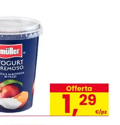 Yogurt Cremoso assortiti Müller