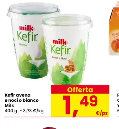 Kefir avena e nocci bianco Milk