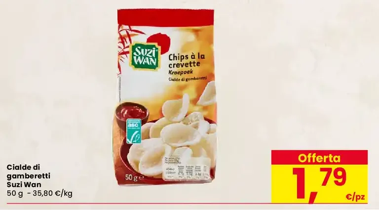 Cialde di gamberetti Suzi Wan