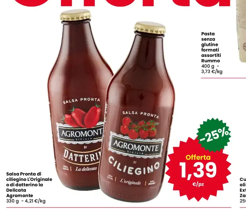 Salsa pronta di ciliegino