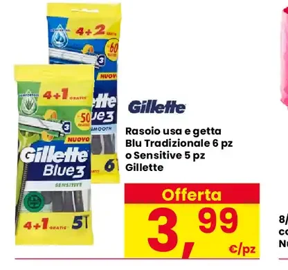 Rasoio usa e getta Gillette
