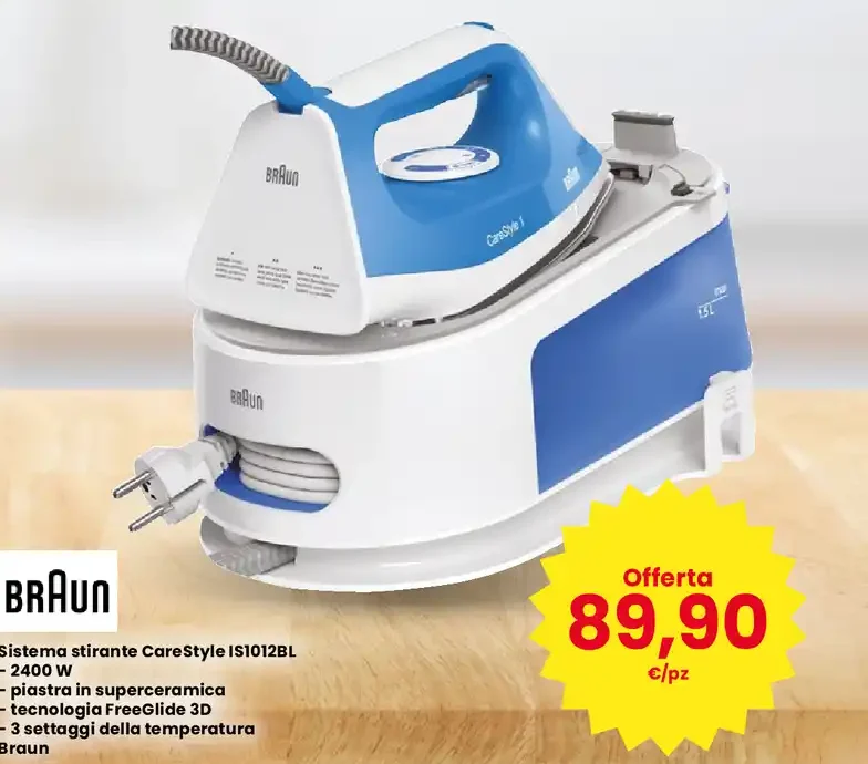 Sistema stirante CareStyle IS1012BL