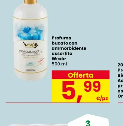 Profuma bucato con ammorbidente assortito Wexór
