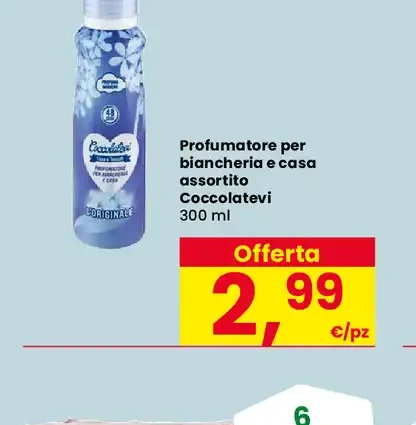 Profumatore per biancheria e casa assortito Coccolatevi