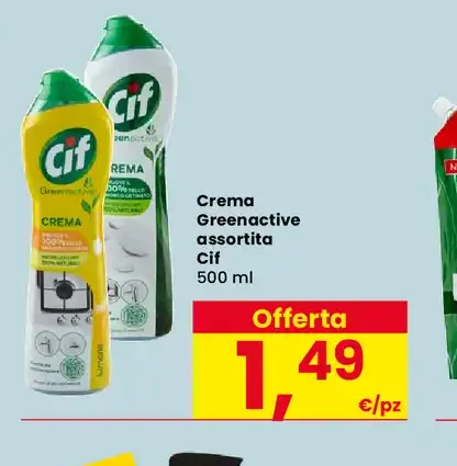 Crema Greenactive assortita Cif