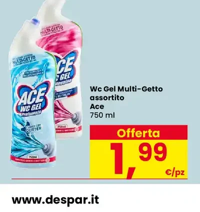 WC Gel Multi-Getto assortito Ace