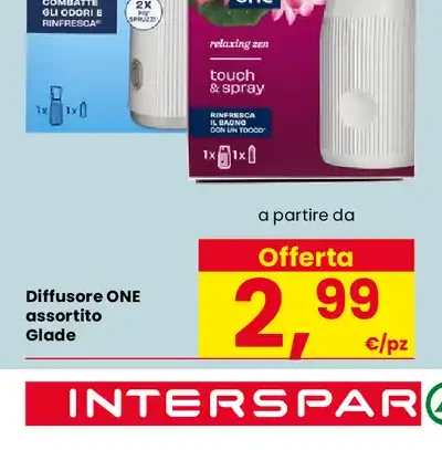 Diffusore ONE assortito Glade