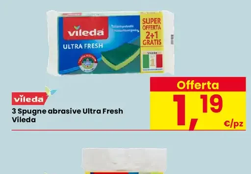 Spugne abrasive Ultra Fresh