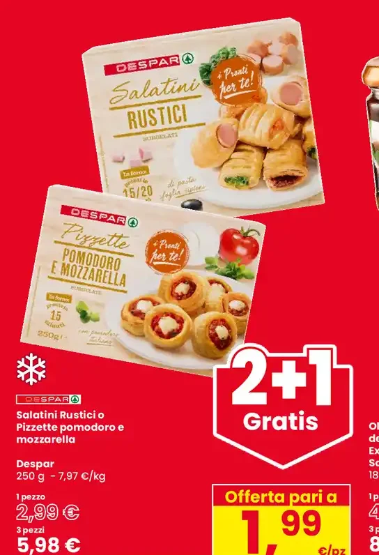 Salatini rustici o pizzette