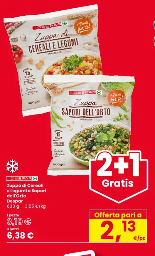 Zuppa di cereali e legumi / Sapori dell'orto Despar