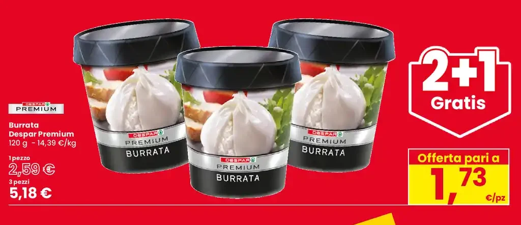 Burrata Despar Premium