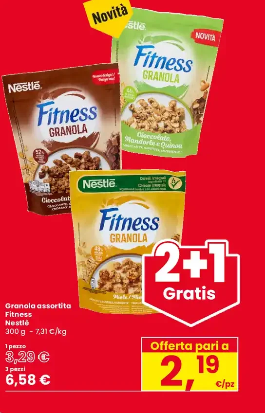 Granola Fitness Nestlé