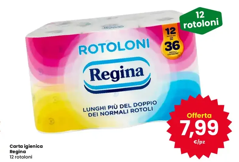 Carta igienica Regina