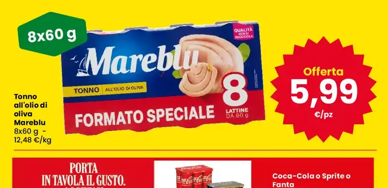Tonno all'olio di oliva