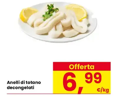 Anelli di totano décongelati