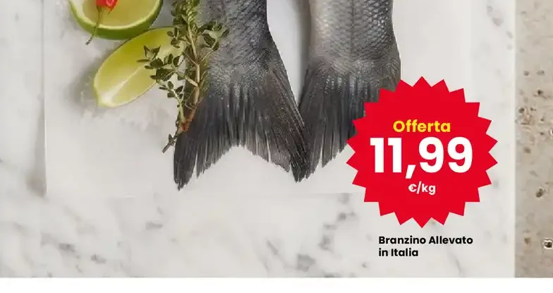 Branzino allevato in Italia