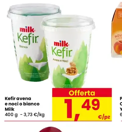 Kefir avena e noci o bianco Milk