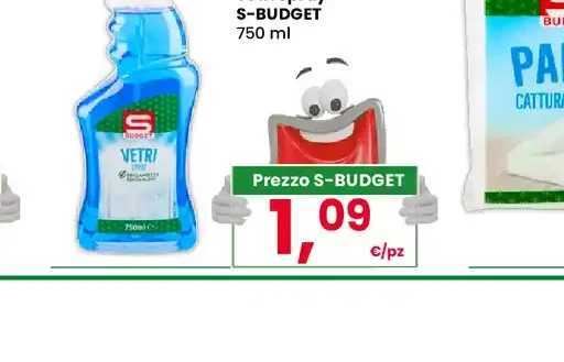 Detergente vetri spray