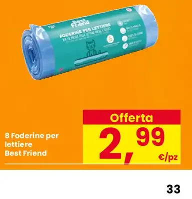 Foderine per lettiere Best Friend
