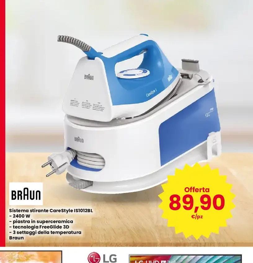 Sistema stirante CareStyle IS1012BL