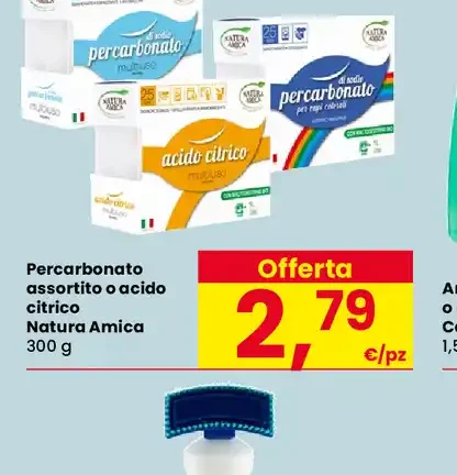 Percarbonato o acido citrico