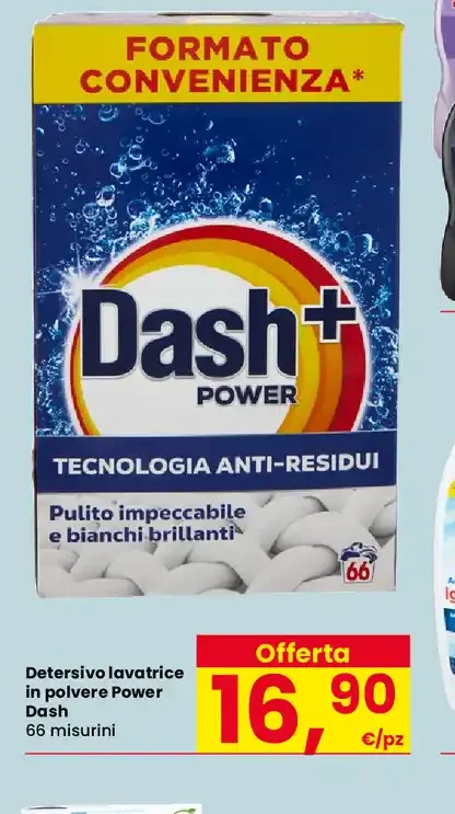 Detersivo lavatrice in polvere Power Dash