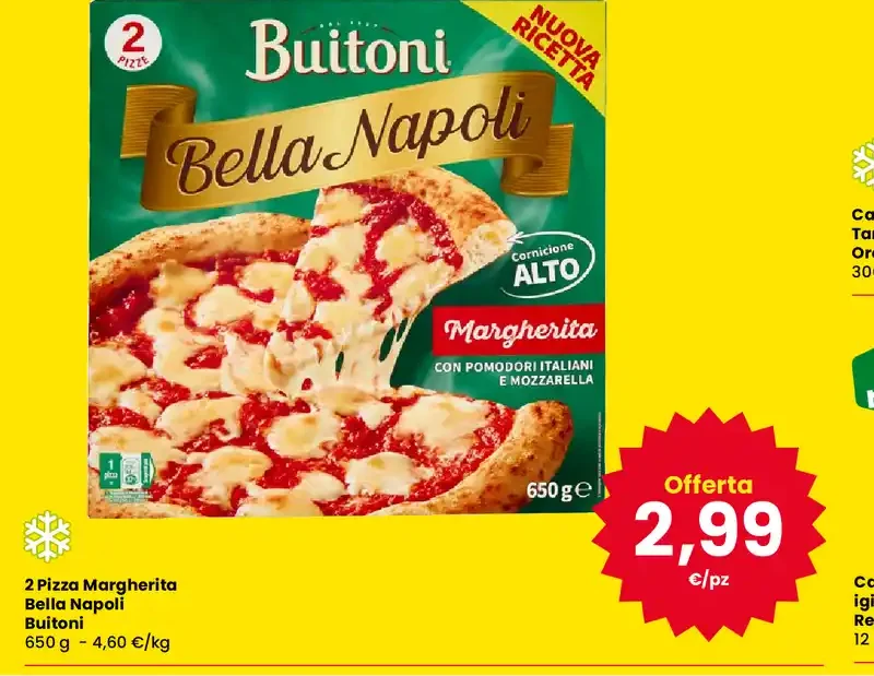 Pizza Margherita Bella Napoli Buitoni