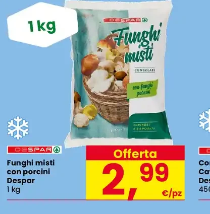 Funghi misti con porcini Despar