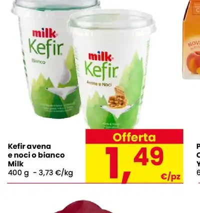 Kefir avena e noci bianco Milk
