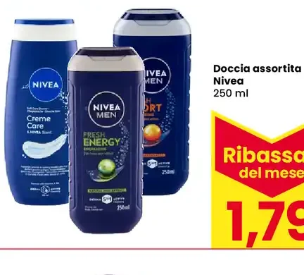 Doccia assortita Nivea