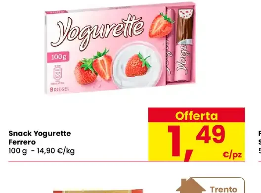 Snack Yogurette Ferrero