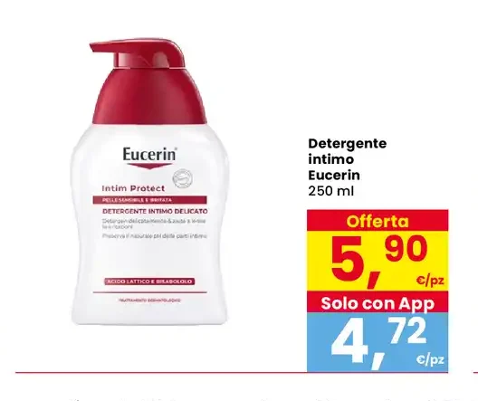 Detergente intimo Eucerin