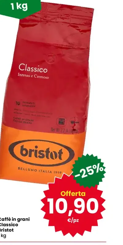 Caffè in grani Classico Bristot