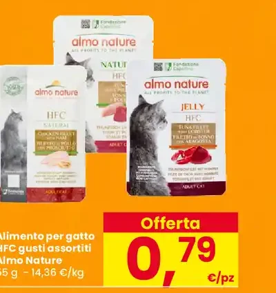 Alimento per gatto HFC Almo Nature