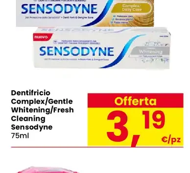 Dentifricio Sensodyne