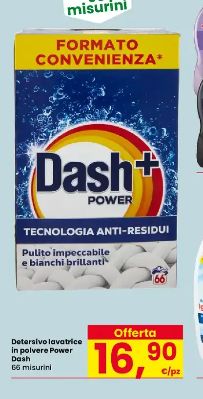 Detersivo lavatrice in polvere Power Dash