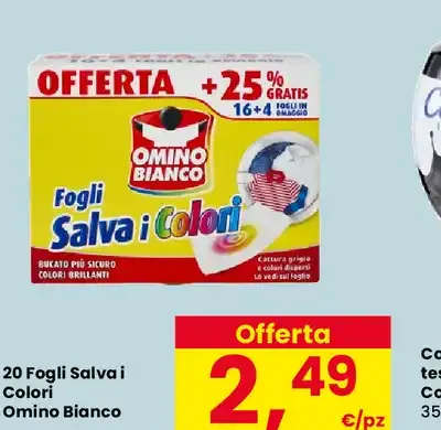 Fogli Salva i Colori Omino Bianco